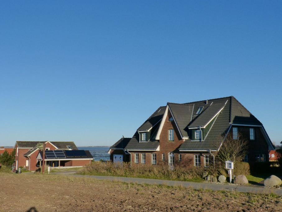 Haus Nordlicht Ferienwohnung *Auer Lun* Nebel Buitenkant foto